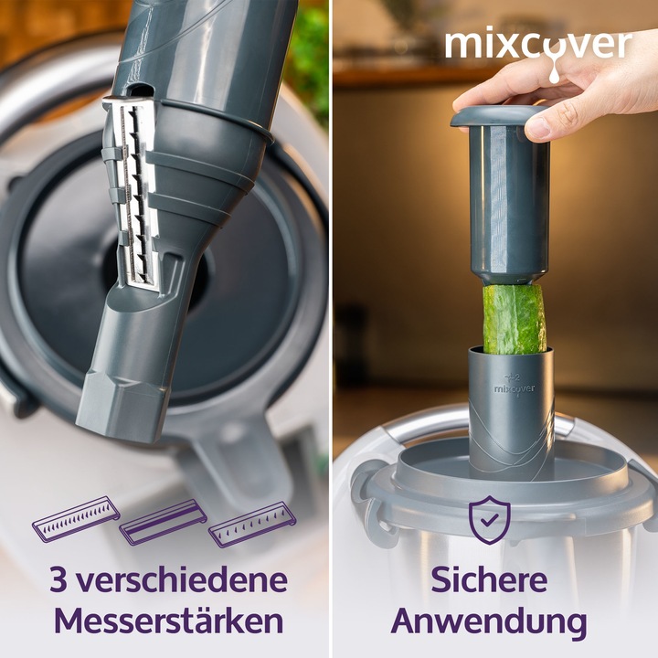 Immagine prodotto Mixcover Tagliaverdure a spirale compatibile con Thermomix TM6 TM5