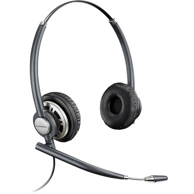 Poly EncorePro HW301N (Kabelgebunden), Office Headset, Schwarz