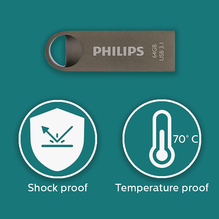 Actual product image Philips Moon Edition 3.1 (64 GB, USB-A)