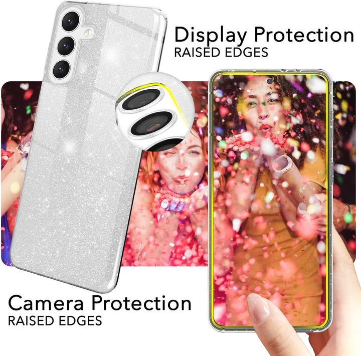 Image du produit Nalia Étui hybride pailleté (Samsung Galaxy S24+)