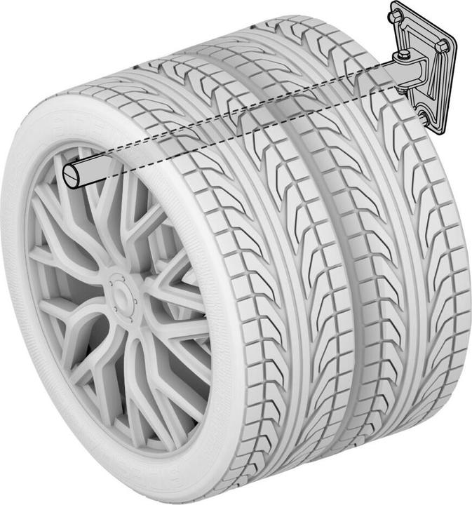 Immagine prodotto Lampa Supporto per pneumatici e cerchi