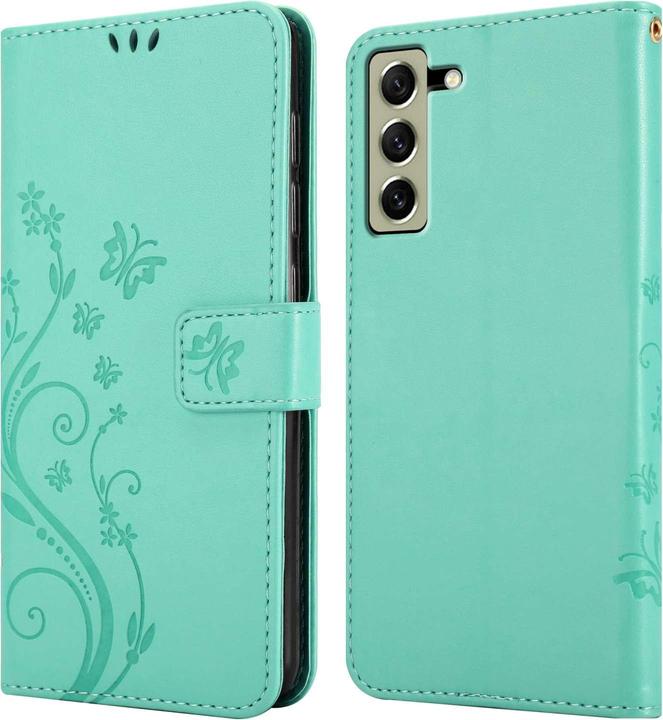 Image du produit Cadorabo Coque pour Samsung Galaxy S21 FE pour Fleur Book (Samsung Galaxy S21 FE)