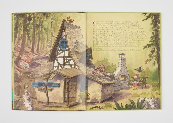 Actual product image Die kleine Hexe Ausflug mit Abraxas (German, Otfried Preussler, Susanne Preussler-Bitsch, 2017)