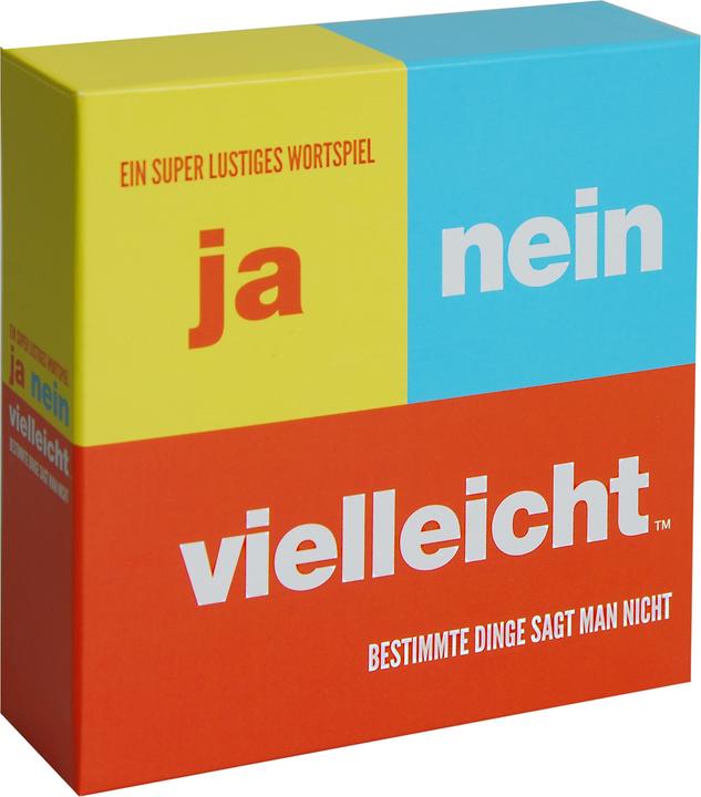 Actual product image Yes No Maybe (German, 1 - 8 Players)