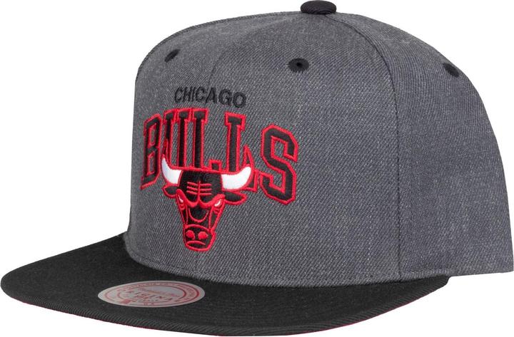 Actual product image Mitchell & Ness Snapback Cap - DARK ARCH Chicago Bulls