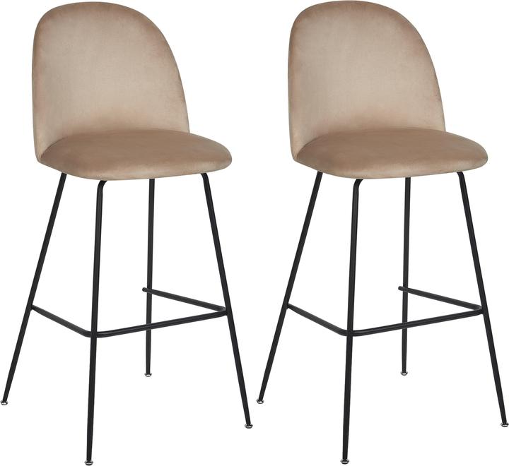 Beige, Schwarz, Taupe