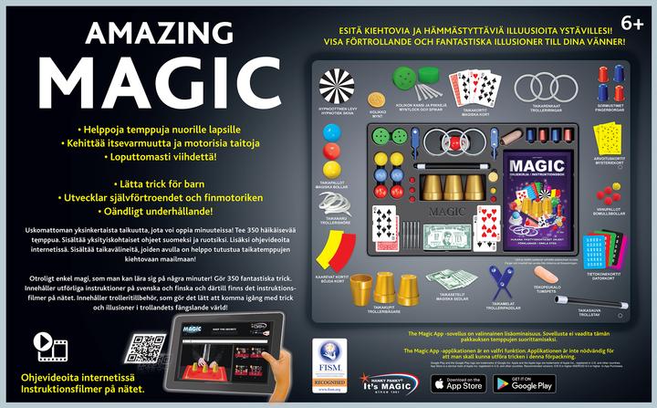 Actual product image Martinex Amazing Magic -taikasetti, 350 temppua