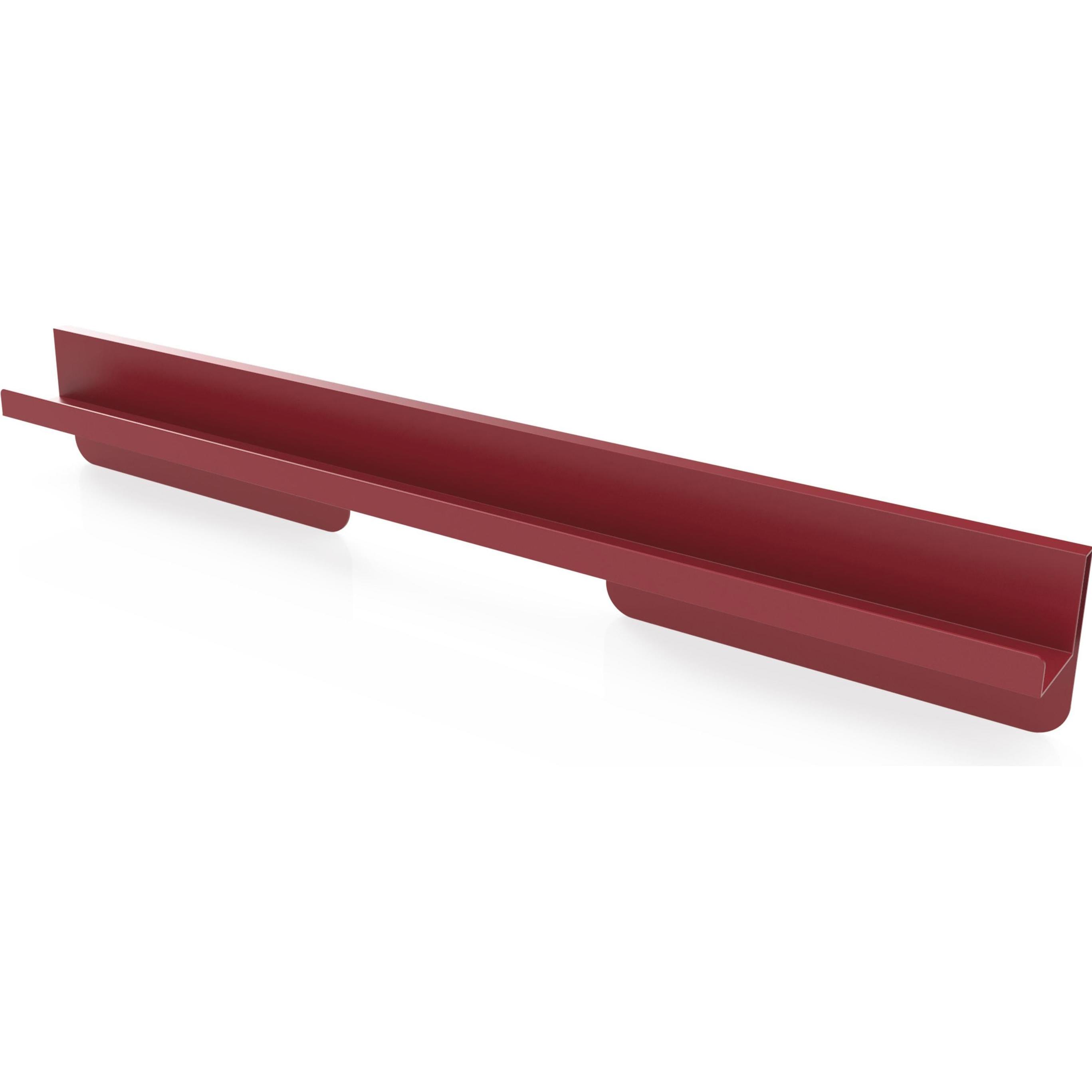 Magnetoplan, Zubehör Präsentieren, MAGNETOP. Ablageleiste Infinity Wall 114603003 rubinrot 82x12x8.5cm