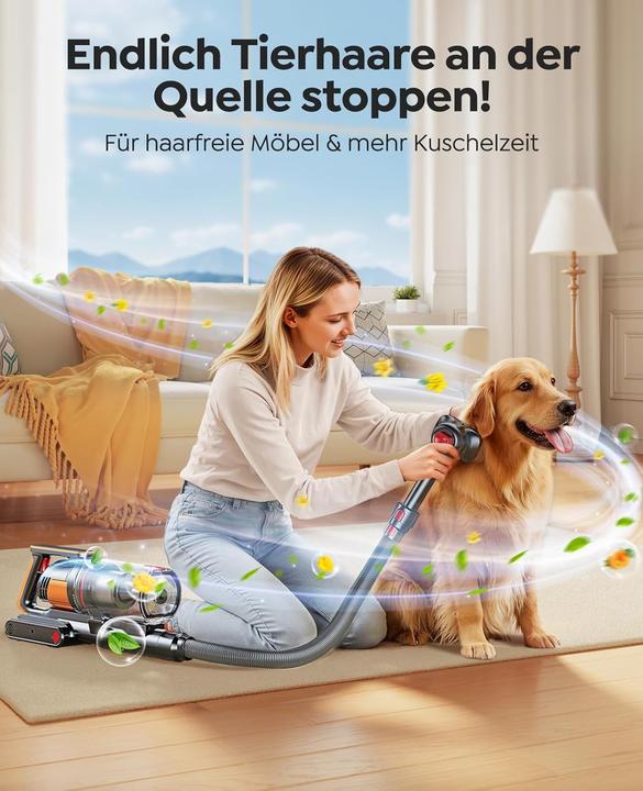 Produktbild Fieety Akku-Staubsauger mit Wandladestation