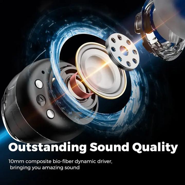 Actual product image Soundpeats Clear Dot TWS Headset black (10 h, Wireless)