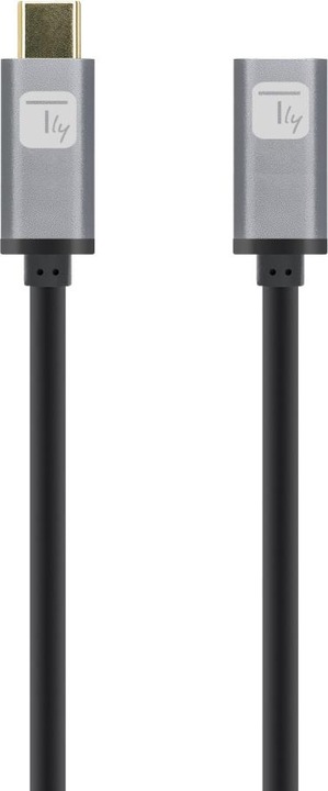 Image du produit Techly USB 3.2 Gen 2 USB-C M/F E-Mark (1 m, USB 3.2 Gen 2)