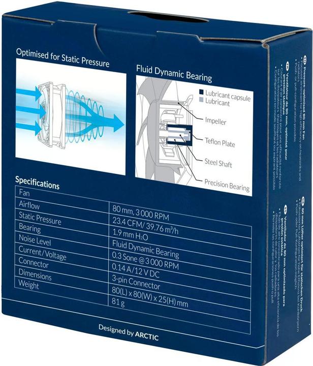 Produktbild Arctic P8 (80 mm, 1 x)