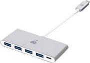 Produktbild Iogear USB-C to 4 Port USB-A (USB-C, 4 Ports)