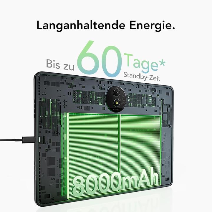 Productafbeelding TCL Nxtpaper 11 Plus (Alleen WLAN, 11.50", 256 GB, Siderisch grijs)