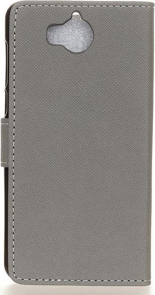 Immagine prodotto MU Classic Copertina in pelle con motivo a croce (Huawei Y6 (2017), Huawei Y5 (2017))