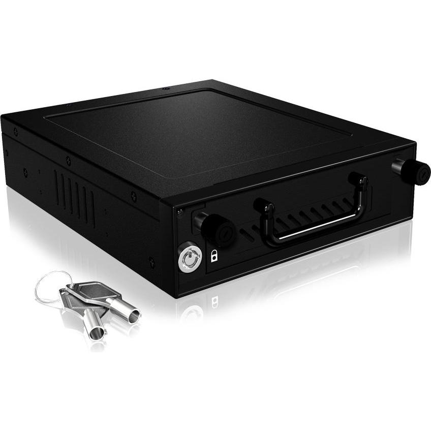 Icy Box Wechselrahmen 3.5"/2.5" IB-148SSK-B, SSD + Festplatte Zubehör