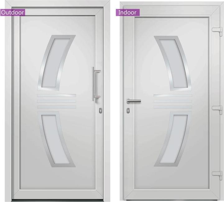 Actual product image Diverse Hardware Front Door White 88x200 cm