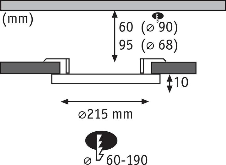 Actual product image Paulmann Luminaires Veluna VariFit (1900 lm)