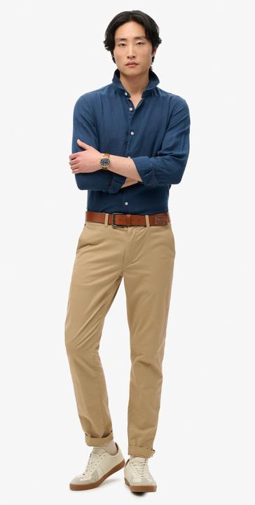 Produktbild Superdry Vacation Hemd mit langen Ärmeln aus Leinen (XL)