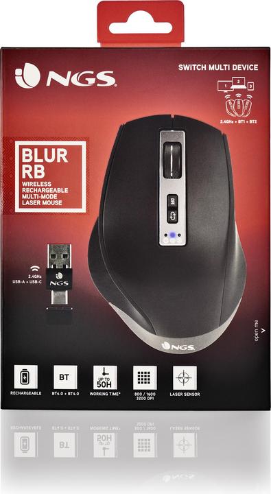 Actual product image NGS Blur-rb (Wireless)