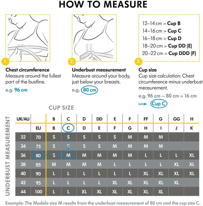 Produktbild Medela Keep Cool Still- und Schlaf-BH (L)