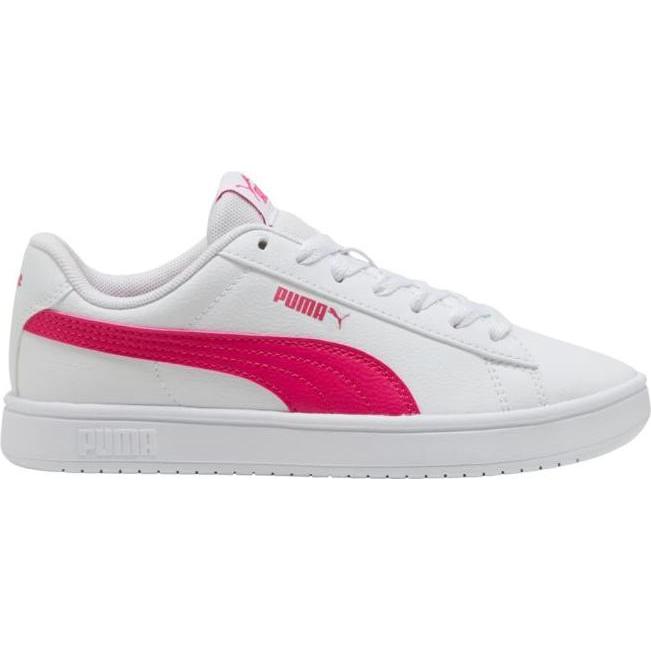 Puma, Unisex, Sneaker, Rickie Classic children's shoes white and pink 394252 24, Bianco, Pink, (39)