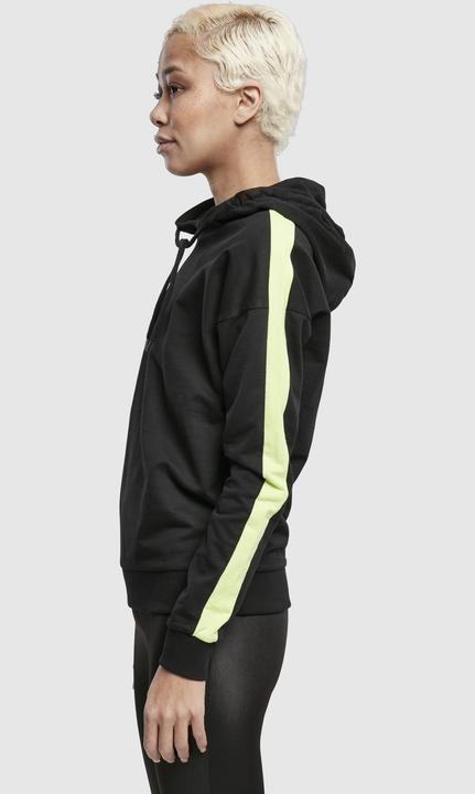 Produktbild Urban Classics Ladies Neon Shoulder Stripe Hoody (XS)