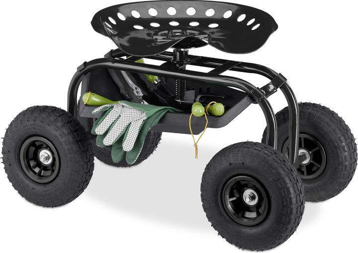 Actual product image Relaxdays Roller seat