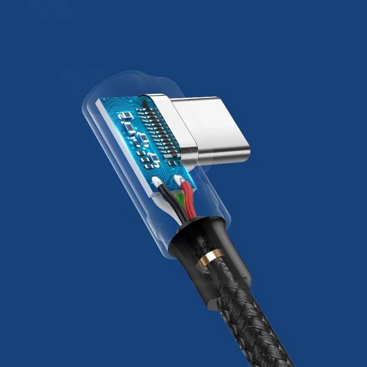 Produktbild Ugreen Right Angle USB C Quick Charging Cable (0.50 m, USB 2.0)