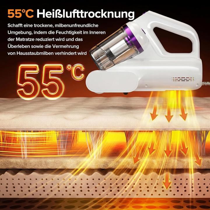 Produktbild Lubluelu Milbensauger 3in1 für Matratzen und Textilien