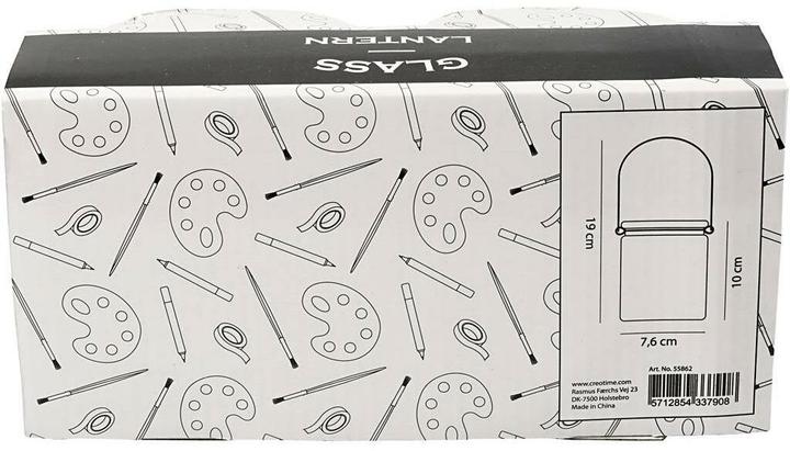 Produktbild Creativ Company Laterne Ø 7.6 x 10 cm, 2 Stück