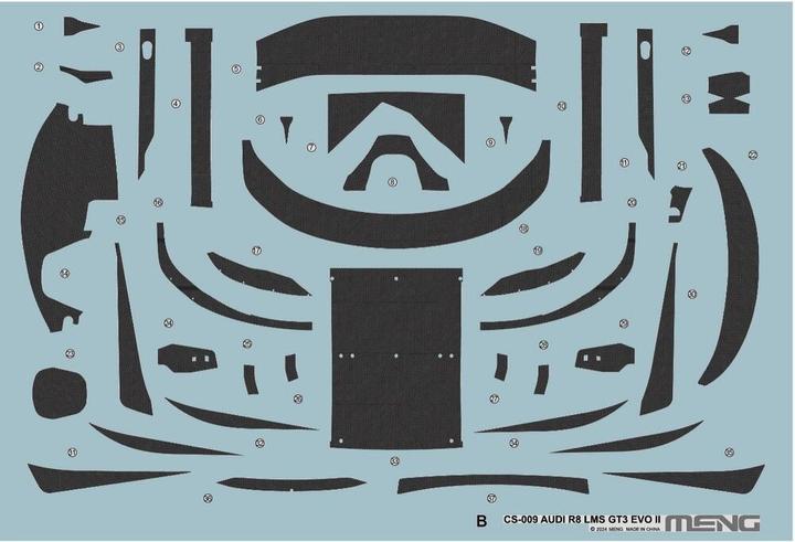 Image du produit Meng-Model Audi R8 Lms Gt3 Evo Ii