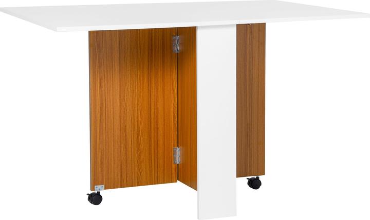 Homcom Klapptisch mit klappbarer Tischplatte