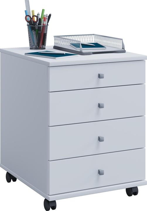 Actual product image VCM Wooden office cabinet mobile pedestal Lona with drawer (42 x 57 x 50 cm)