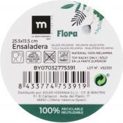 Actual product image La Mer melamine flora salad bowl 25.5x13.5cm la mediterr