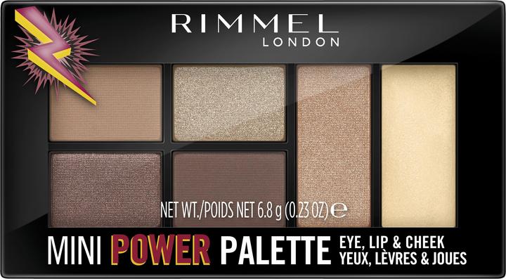 Actual product image Rimmel London Mini Power Palette (001 Fearless)