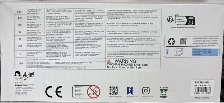 Produktbild Arias Doll Carole 105 cm