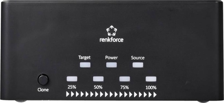 Immagine prodotto Renkforce RF-5576396 Docking station per hard disk SATA USB 3.2 Gen 1 (USB 3.0) con funzione clone