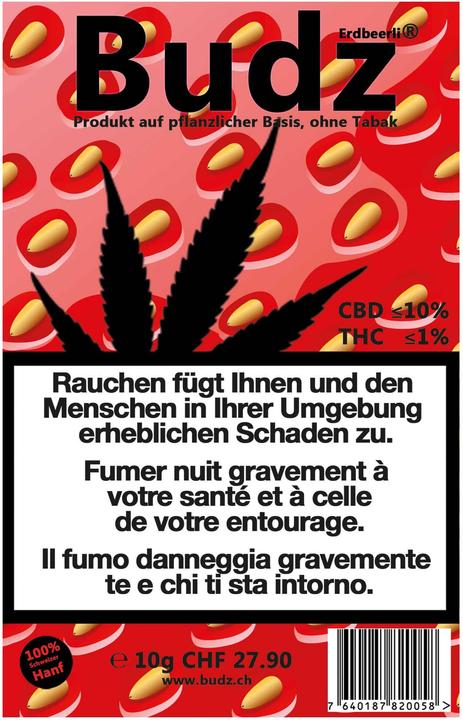 Produktbild Budz Erdbeerli (10 g, Indoor)