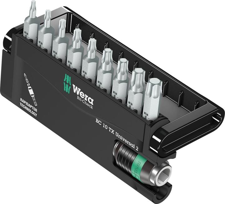 Wera Bit-Check 10 TX Universal 2 (Innensechsrund TX)