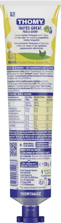 Actual product image THOMY Thomynaise Light (170 g)