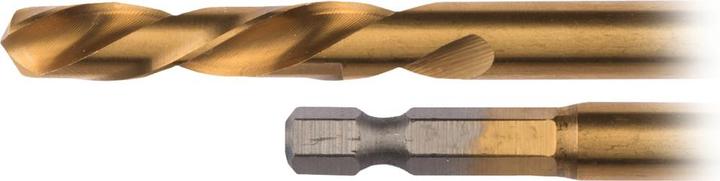 Immagine prodotto Makita Punta metallo HSS-TiN con codolo esagonale 1/4" (8 millimetri)