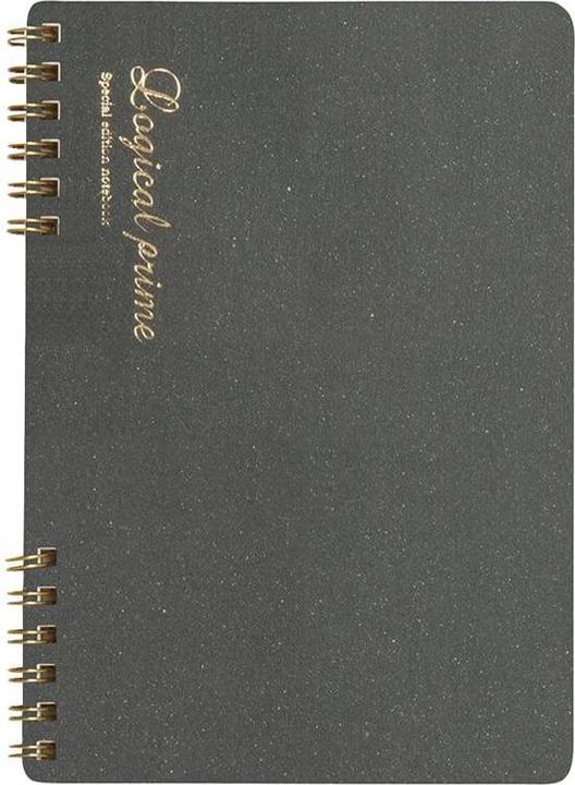 Actual product image Trade Logical Prime SB A5 Grid-Notizbuch, grau (A5, Dotted, Soft cover)