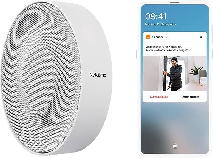 Actual product image Netatmo Siren NIS01-EN