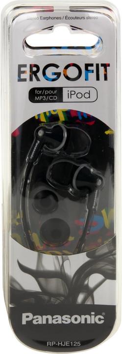 Produktbild Panasonic RP-HJE125E (Keine Geräuschunterdrückung, Kabelgebunden)