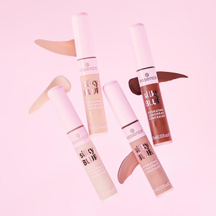 Actual product image essence Silky Blur Hydrating Longwear (120, Beige, Nude)
