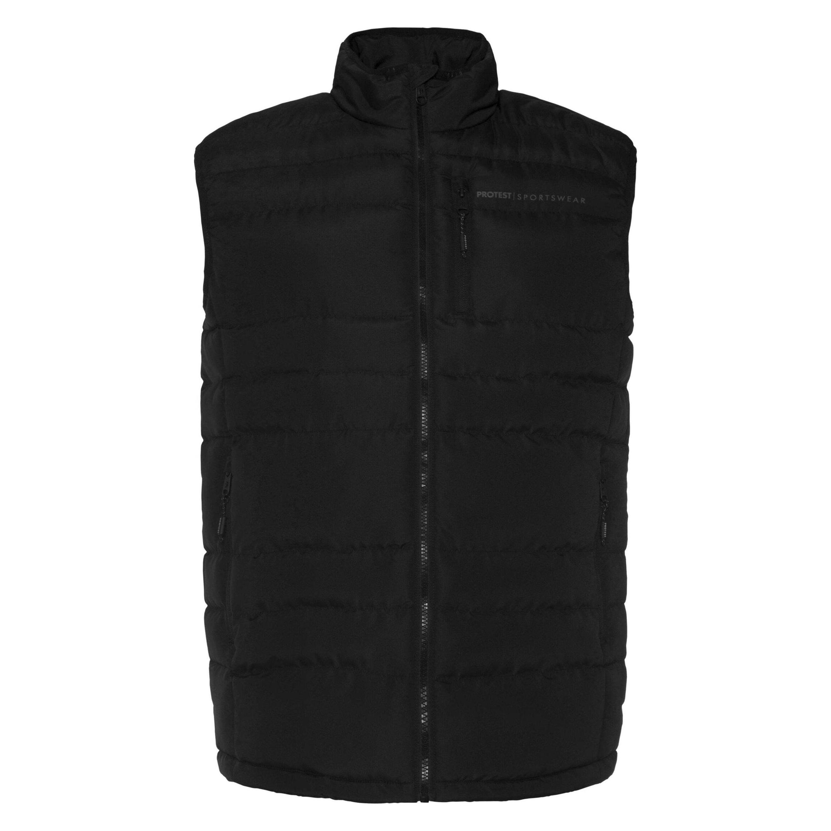 Protest, Herren, Westen, Herren Weste Bramptoon True Black S, Schwarz, (S)
