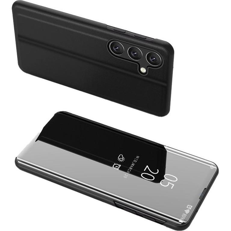 Hurtel Clear View Case Hülle für Samsung Galaxy A54 5G Flip Cover schwarz (Samsung Galaxy A54 5G), Smartphone Hülle, Sch...