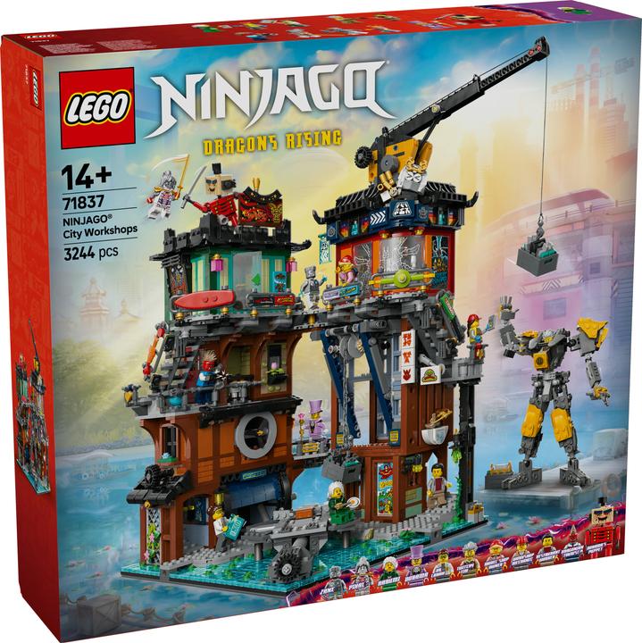 Image du produit LEGO Ninjago City Werkstätten (71837, LEGO difficiles à trouver, LEGO Ninjago)