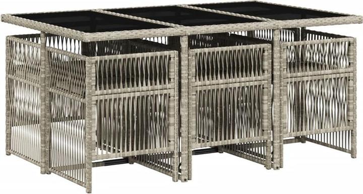 Produktbild vidaXL Garten Essgruppe (165 x 106 x 73 cm)